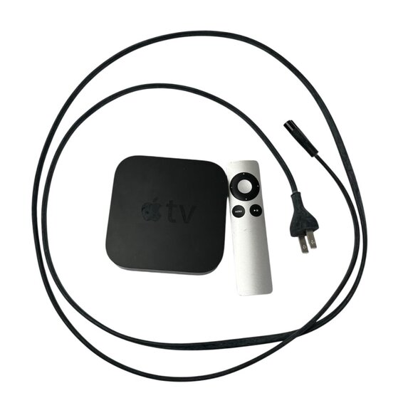 Apple TV 3rd Gen A1469 1080p HD Streaming Box W/ Remote & Power Cord - Picture 1 of 10